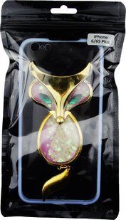 TOTO TPU Case Decorative Stones IPhone 6 Plus/6S Plus A Fox Purple 56575 фото