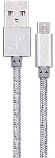 AWEI CL-10 Micro cable 0.3m Grey 87178 фото