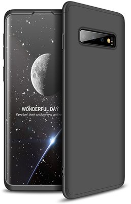 GKK 3 in 1 Hard PC Case Samsung Galaxy S10 Black F_91297 фото