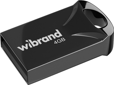 Wibrand USB 2.0 Hawk 4Gb Black 144740 фото