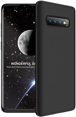 GKK 3 in 1 Hard PC Case Samsung Galaxy S10+ Black F_91306 фото