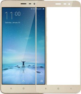 TOTO 2.5D Full Cover Tempered Glass Xiaomi Redmi 3S (hard edges) Rose Gold 50629 фото