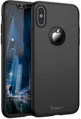 Ipaky 360 PC Full Protection Case Apple iPhone XS Black F_98899 фото