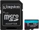 Kingston microSDHC/SDXC Canvas Go Plus 170R A2 U3 V30 Card SD adapter 512Gb 119827 фото 1