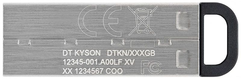 Kingston DataTraveler Kyson USB 3.2 32Gb Silver Black 134158 фото