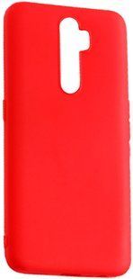 TOTO 1mm Matt TPU Case Oppo A9 2020/A5 2020 Red 115871 фото
