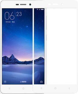 TOTO 2.5D Full Cover Tempered Glass Xiaomi Redmi 3S (hard edges) White 47386 фото