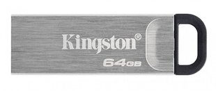 Kingston DataTraveler Kyson USB 3.2 64Gb Silver Black 134159 фото