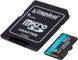 Kingston microSDHC/SDXC Canvas Go Plus 170R A2 U3 V30 Card SD adapter 64Gb 119821 фото 2