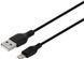 XO L57 2.4A/2USB + Lightning Cable Black 137483 фото 2