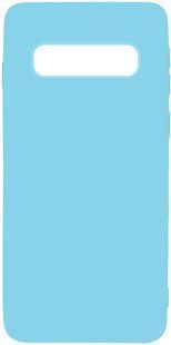 TOTO 1mm Matt TPU Case Samsung Galaxy S10+ Ocean Blue 94082 фото