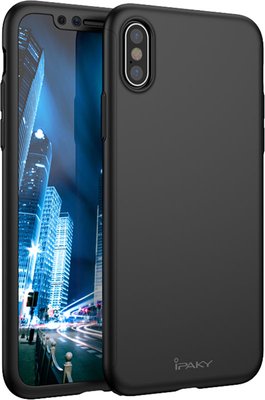 Ipaky 360 PC Full Protection case iPhone X Black F_53672 фото