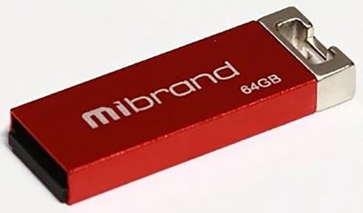 Mibrand Chameleon USB 2.0 64Gb Red F_133526 фото