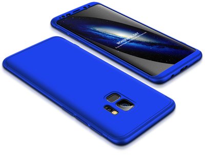 GKK 3 in 1 Hard PC Case Samsung Galaxy S9 Blue F_91326 фото