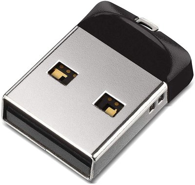 SanDisk USB Cruzer Fit 16Gb Black F_135999 фото