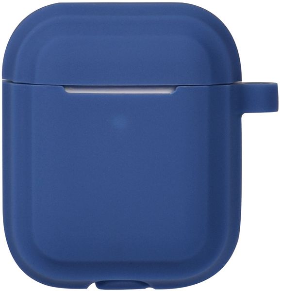 TOTO Plain Cover With Stripe Style Case AirPods Blue F_101764 фото
