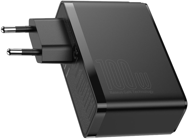 Baseus GaN2 Pro Quick Charger 2C+2U 100W EU Black 144474 фото