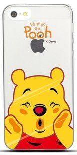 TOTO TPU case Disney iPhone 5/5s Winnie the Pooh 44781 фото