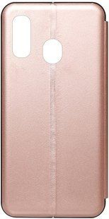 TOTO Book Rounded Leather Case Samsung Galaxy A40 Rose Gold 97696 фото