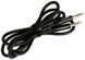 Usams YP-01 Aux Audio Cable 1m Black F_136207 фото 2