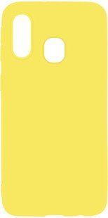 TOTO 1mm Matt TPU Case Samsung Galaxy A40 Yellow 93859 фото