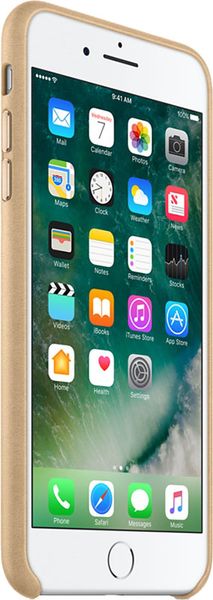 Apple Leather Case iPhone 7/8 plus Gold 46256 фото