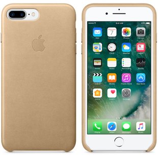 Apple Leather Case iPhone 7/8 plus Gold 46256 фото