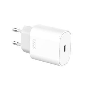 XO L91 25W TYPE-C fast charger + Lightning cable White 144723 фото