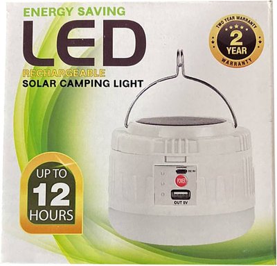 TOTO LED Energy Saving Solar Camping Light F_140740 фото