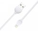 AWEI CL-63 Lightning cable 1m White F_87210 фото 2