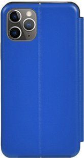 TOTO Book Rounded Leather Case Apple iPhone 11 Pro Max Navy Blue 102403 фото