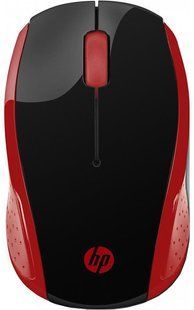HP Wireless Mouse 200 Red (2HU82AA) 99345 фото