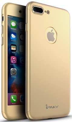 Ipaky 360 PC Whole round case 3 in 1 iPhone 7 Plus Gold F_46399 фото