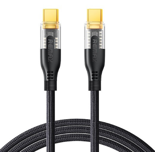Remax RC-C170 Cyberpunk 60w Typec-TypeC Cabble 1,2m Black 145090 фото