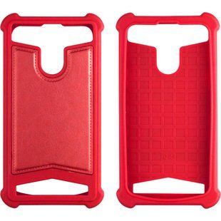 TOTO Universal TPU case 4,5" Red 53898 фото