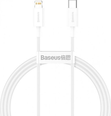 Baseus Superior Series Fast Charging Data Cable Type-C to iP PD 20W 1m White F_139388 фото