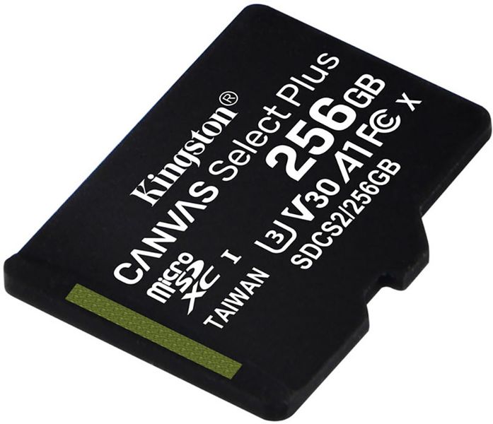 Kingston microSDHC/SDXC UHS-I Class 10 Canvas Select Plus 256Gb 119818 фото