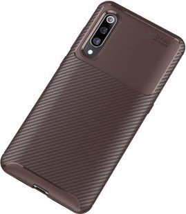 TOTO TPU Carbon Fiber 1,5mm Case Xiaomi Mi 9 Coffee 95725 фото