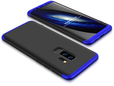 GKK 3 in 1 Hard PC Case Samsung Galaxy S9+ Blue/Black F_91336 фото