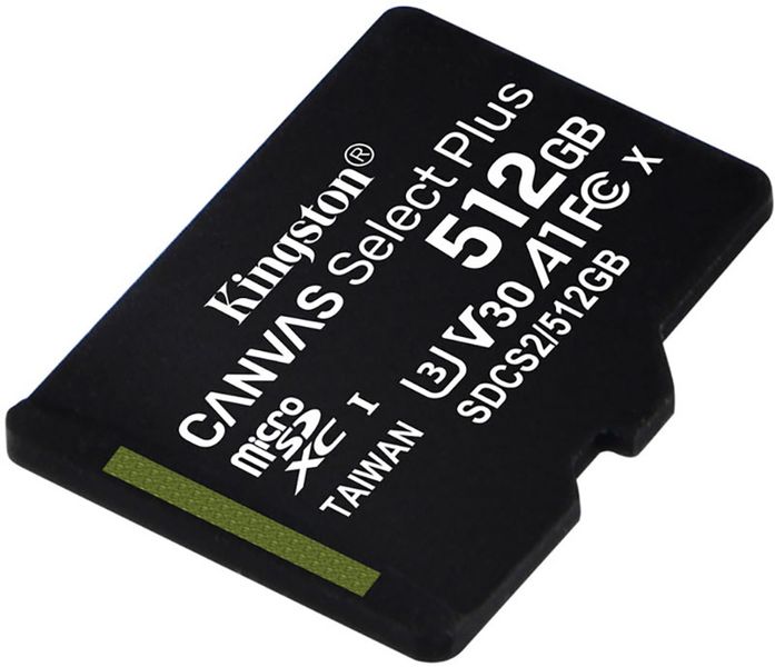 Kingston microSDHC/SDXC UHS-I Class 10 Canvas Select Plus 512Gb 119820 фото