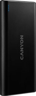 Canyon PB-106 Power bank Li-Pol Input 5V/2A Output 5V/2.1A(Max) 10000mAh Black 140590 фото