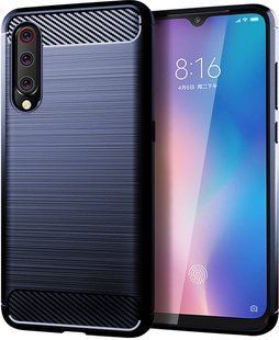 Ipaky Slim Anti-Fingerprint TPU Case Xiaomi Mi 9 Blue 104380 фото