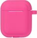 TOTO Plain Cover With Stripe Style Case AirPods Rose Red F_101762 фото 4