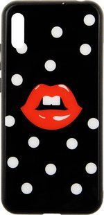 TOTO Cartoon Print Glass Case Huawei Y6 2019 Red Lips 93561 фото