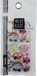 TOTO TPU+PC Case Eye IPhone X Face Transparent 54533 фото