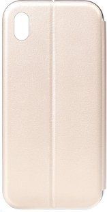 TOTO Book Rounded Leather Case Huawei Y5 2019 Gold 97658 фото