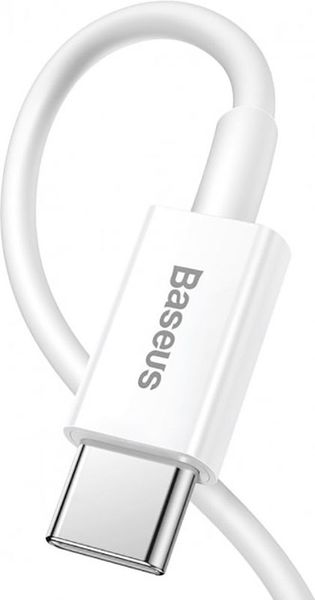 Baseus Dynamic Series Fast Charging Data Cable Type-C to iP 20W 1m White F_137584 фото