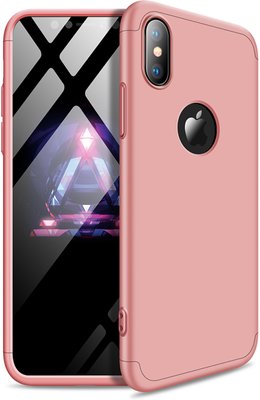 GKK 3 in 1 Hard PC Case Apple iPhone XS Max Rose Gold F_91214 фото