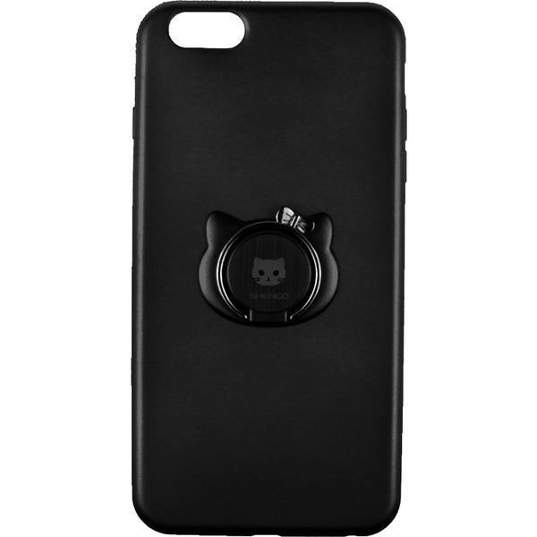 SHENGO Soft-touch holder TPU Case iPhone 6 Plus/6S Plus Black 54282 фото