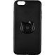 SHENGO Soft-touch holder TPU Case iPhone 6 Plus/6S Plus Black 54282 фото 2